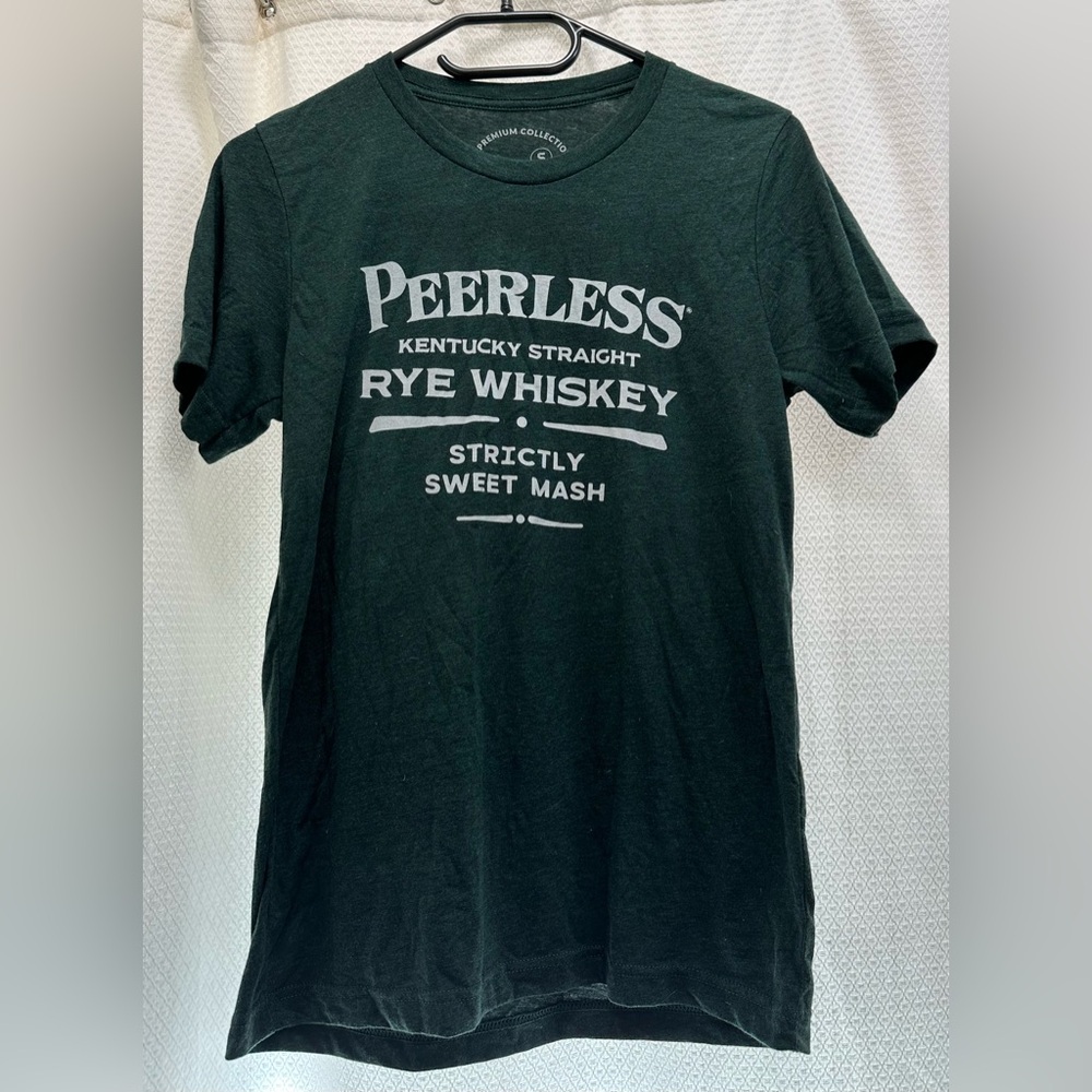 Peerless Kentucky Straight Rye Whiskey Grey T Shirt